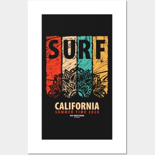 CALIFORNIA SURF Posters and Art